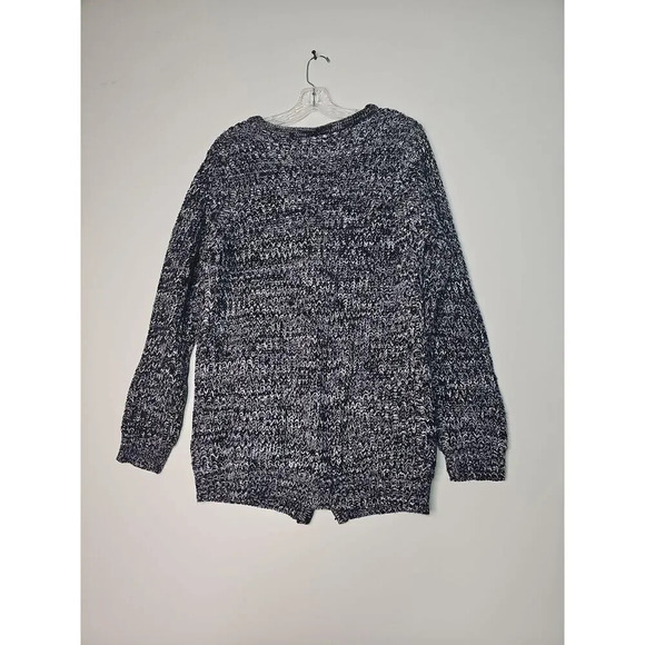 Sparkle Fade Black Oversized Knit Cardigan Sweater Size Medium - Picture 8 of 8